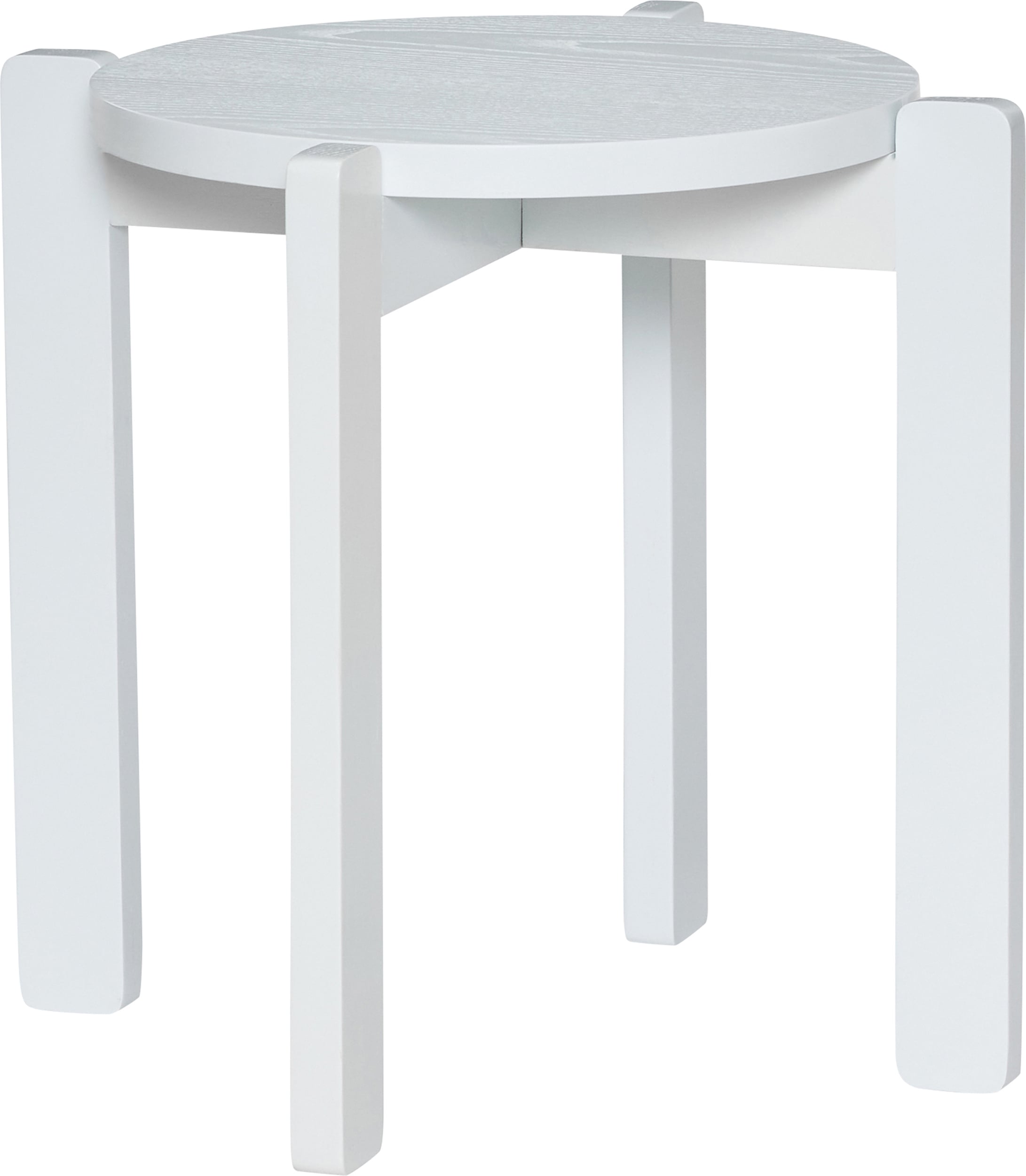 Stołek Always 42 cm biały