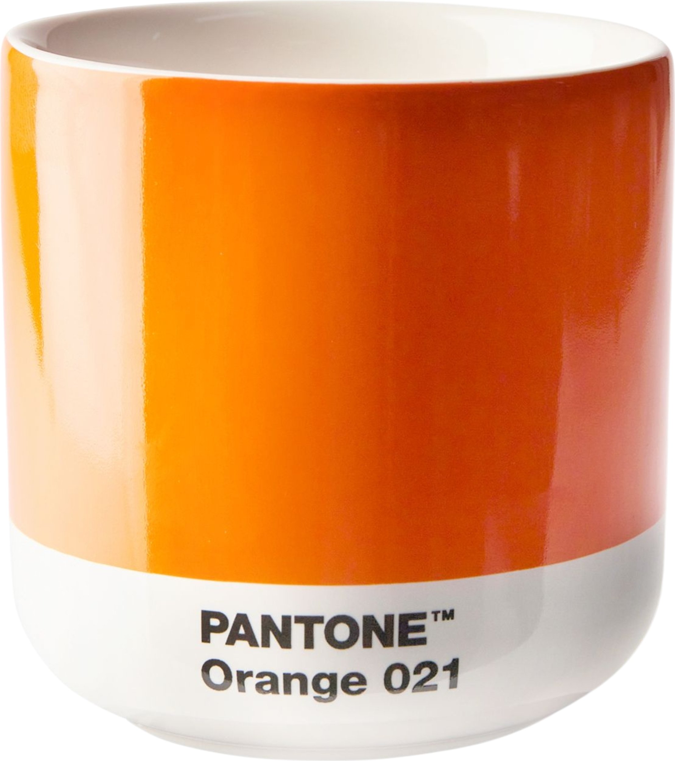Kubek termiczny Pantone 190 ml pomarańczowy
