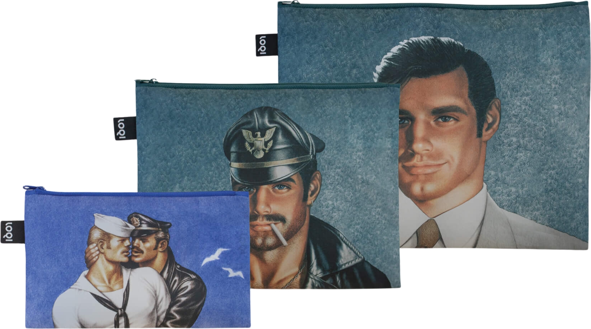 Saszetki Museum Tom of Finland z recyklingu 3 szt.