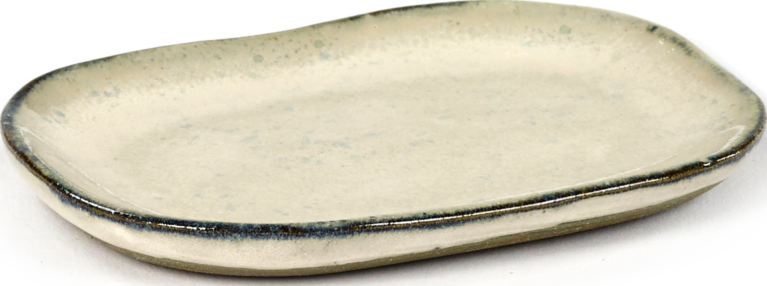 Talerz na przekąski La Nouvelle 10 cm złamana biel