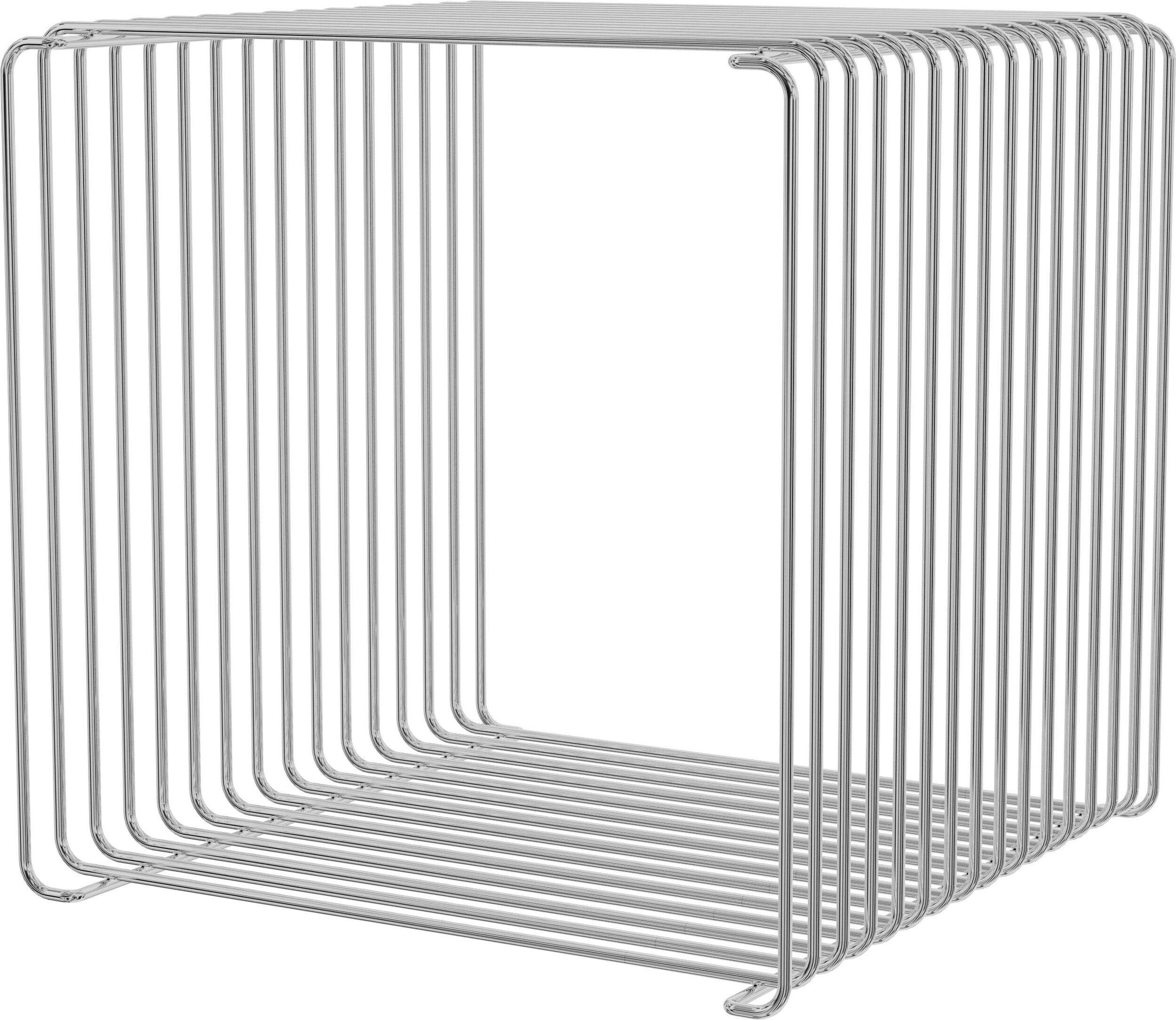 System modułowy Panton Wire 34,8 x 34,8 x 34,8 cm chromowany