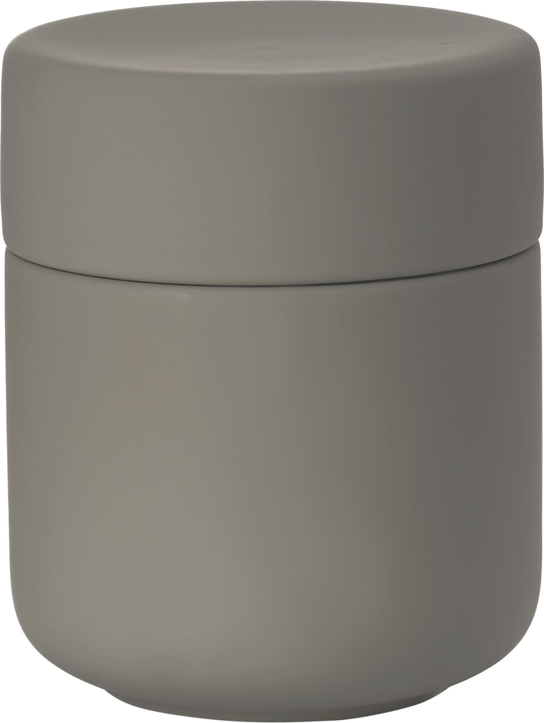 Pojemnik na patyczki i płatki kosmetyczne Ume taupe