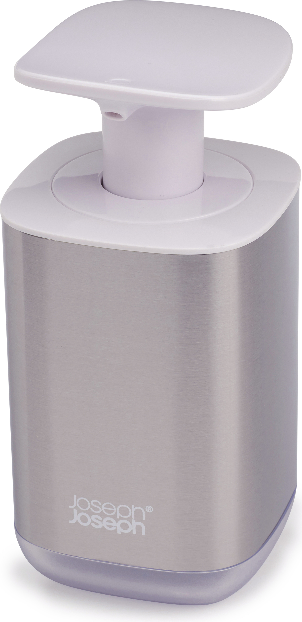 Dozownik do mydła Presto biały stalowy