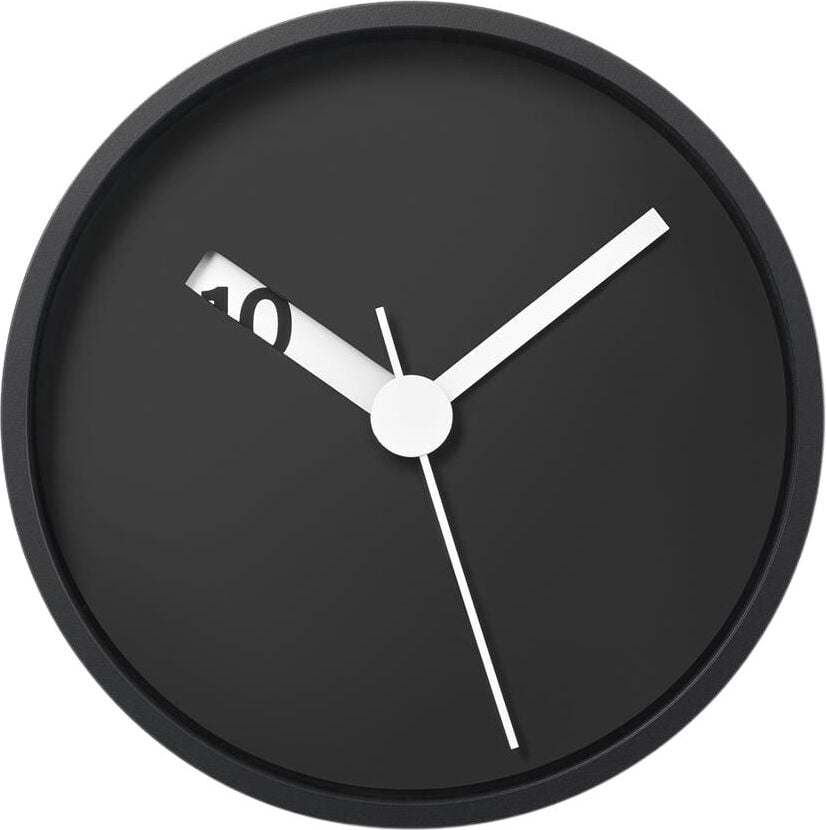 Zegar ścienny Extra Normal czarny