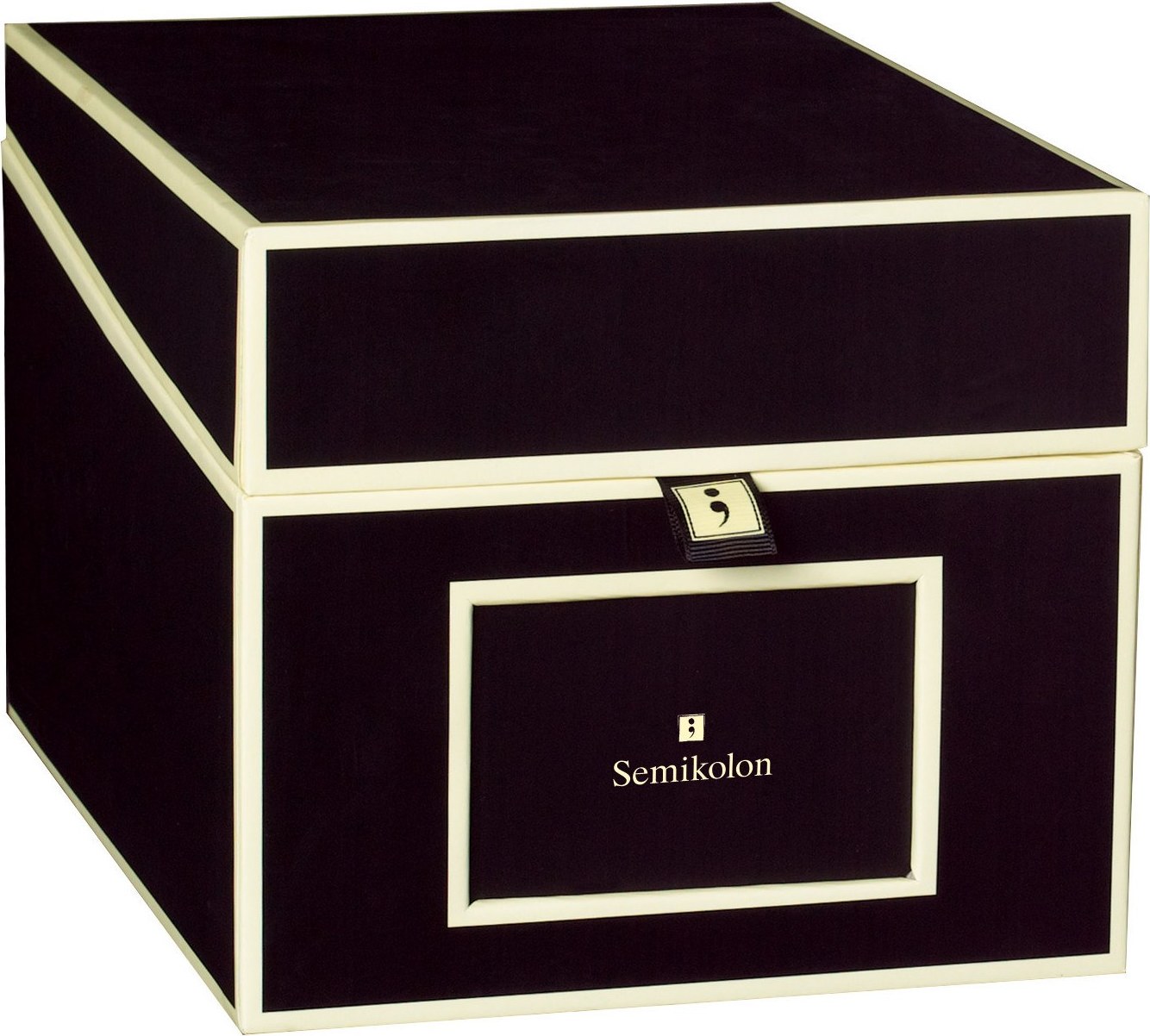 Pudełko na zdjęcia i płyty CD Die Kante czarne