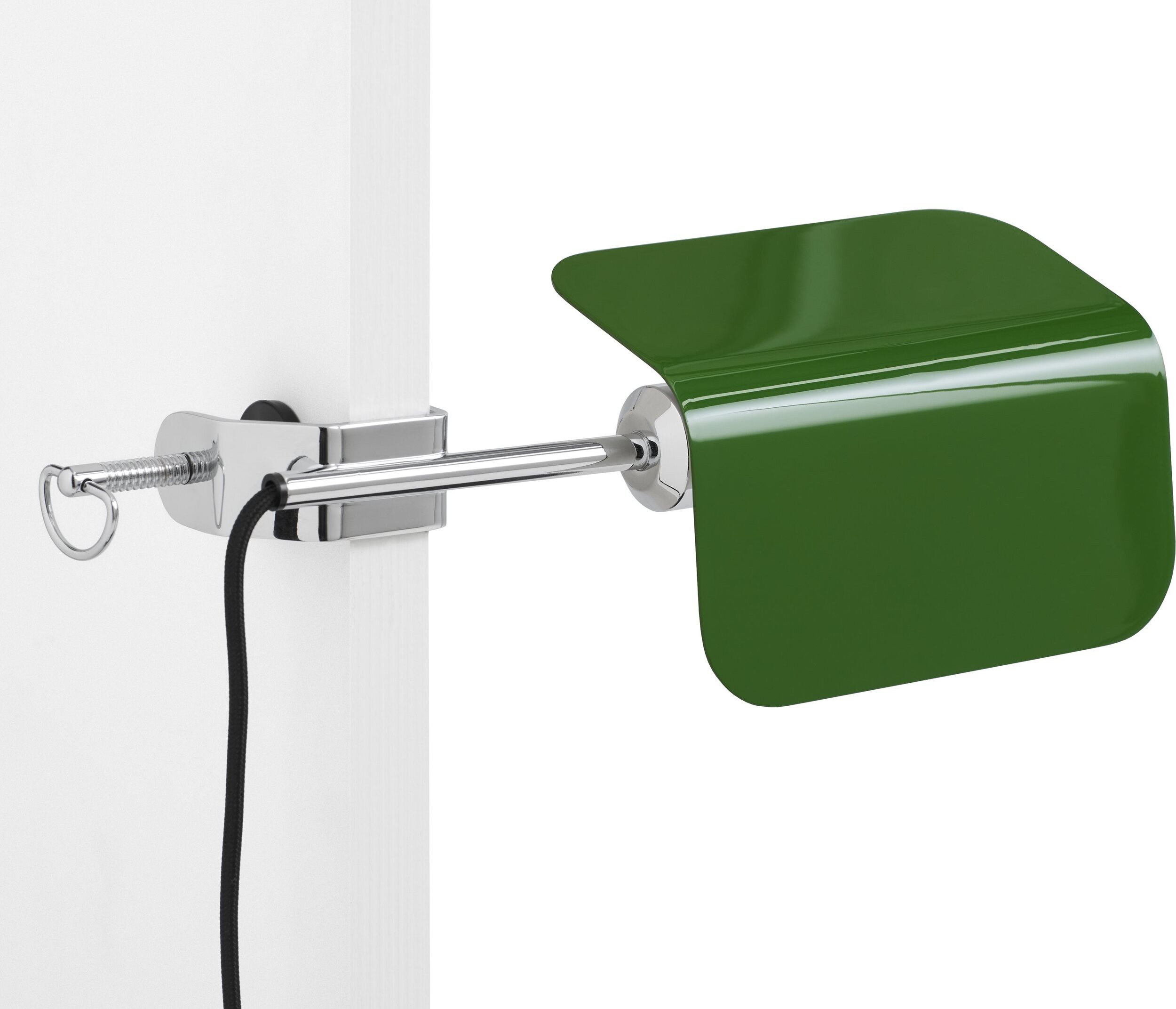 Lampka Apex zielona z klipsem