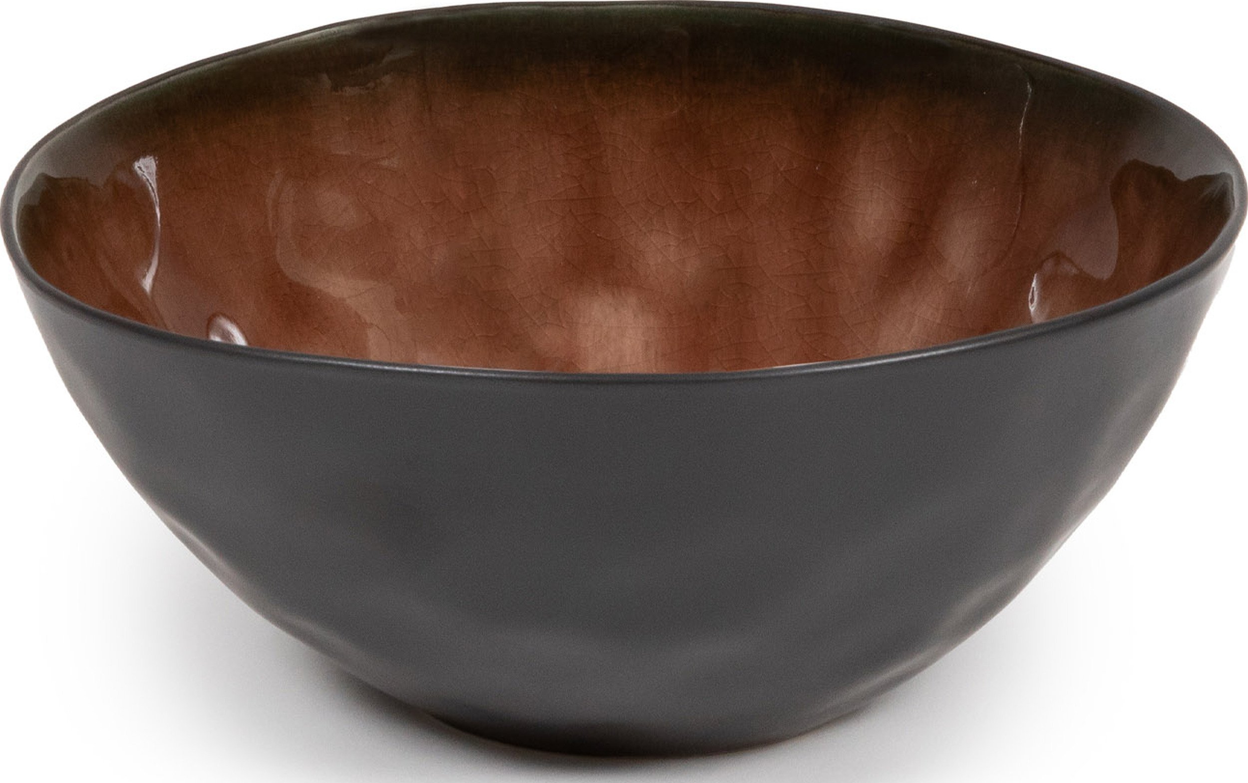 Miseczka Pure 16 cm brązowa