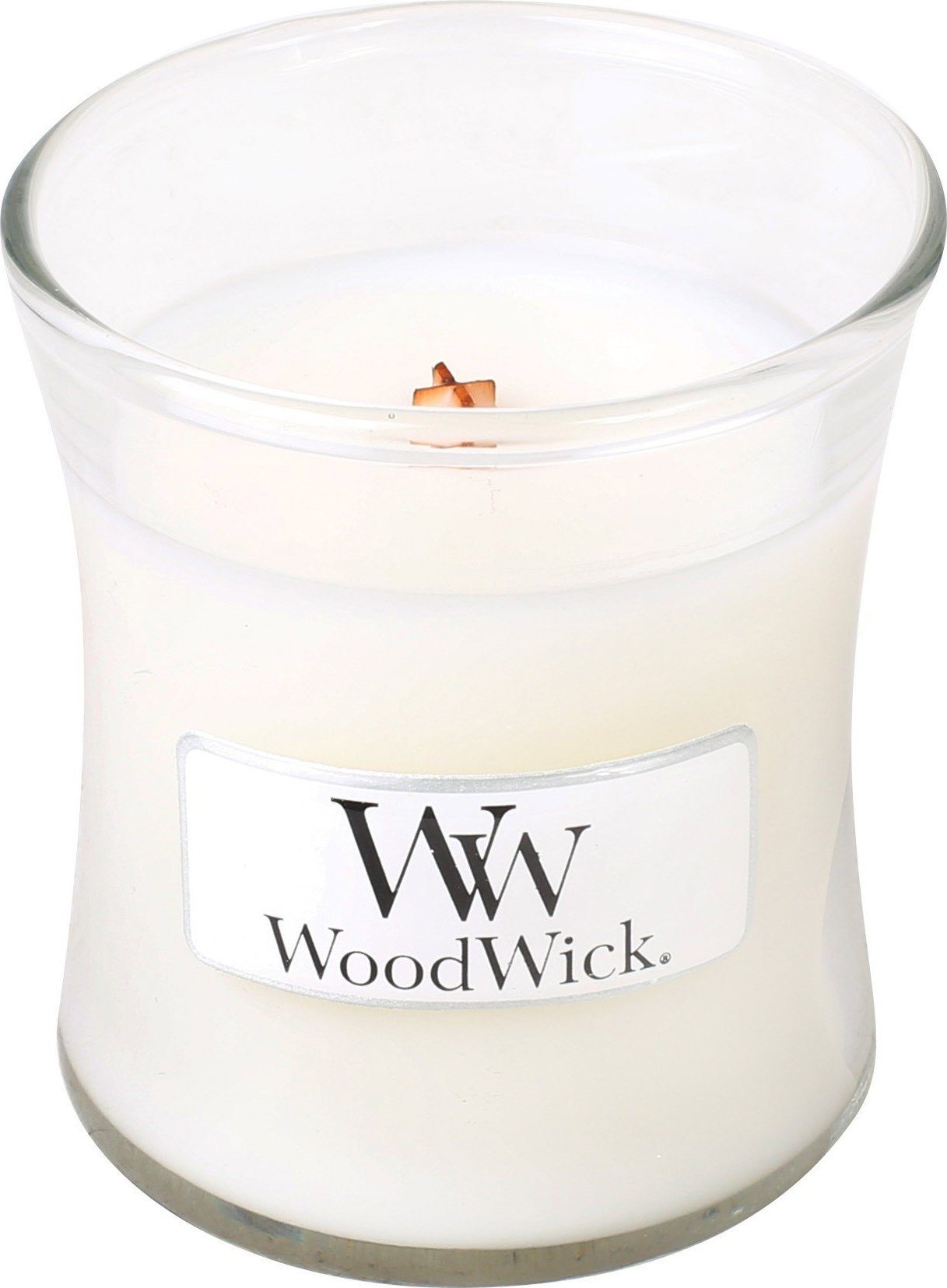 Świeca Core WoodWick White Tea & Jasmine mała