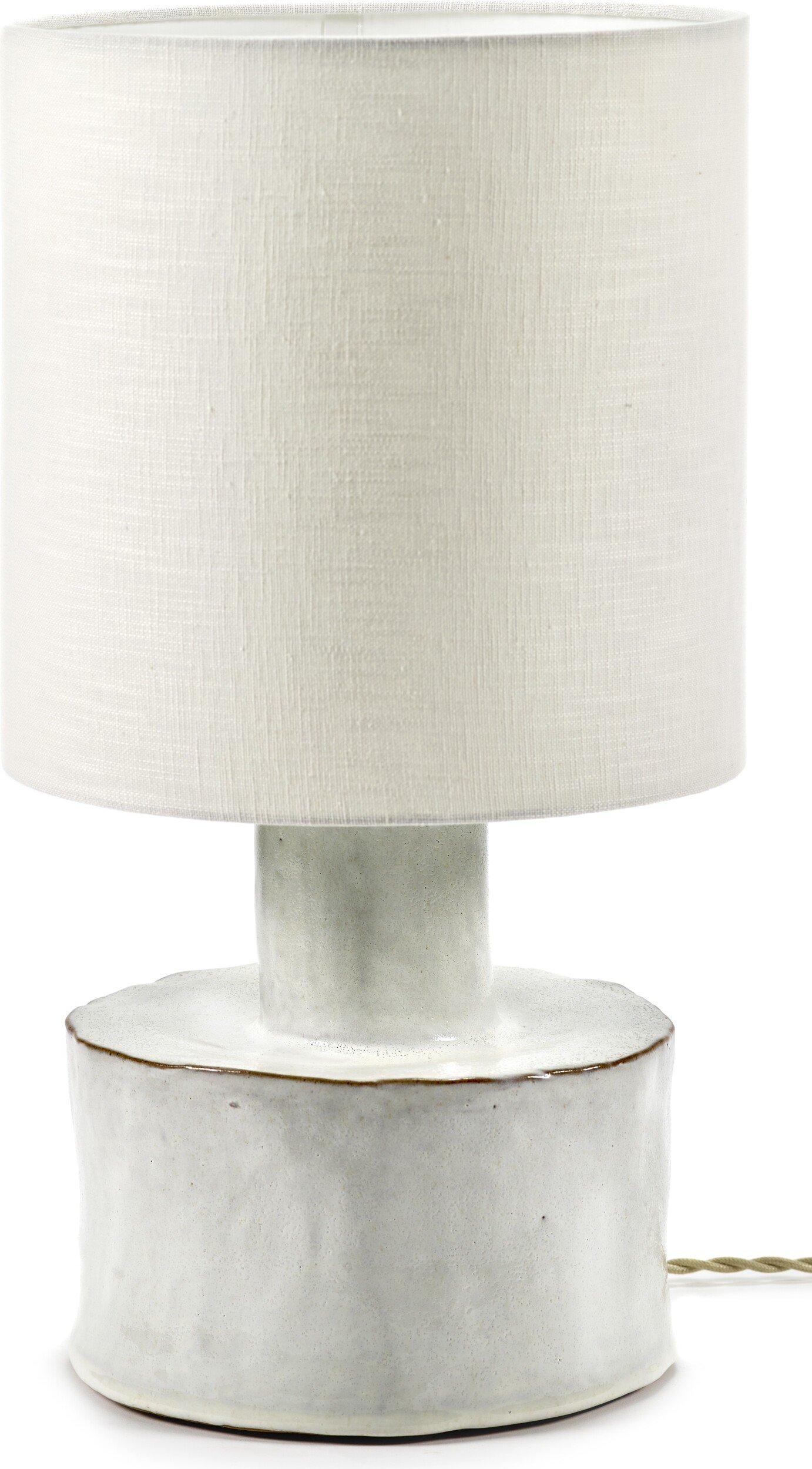 Lampa stołowa Catherine 47 cm biała