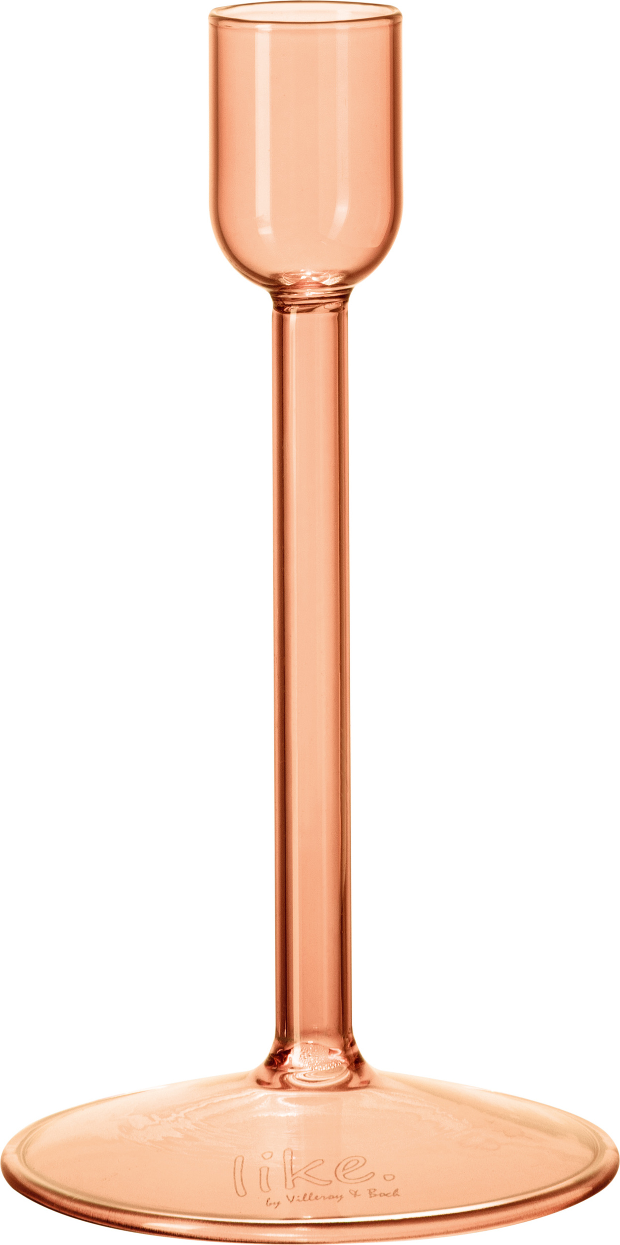 Świecznik na klasyczną świecę Like Home Apricot 15 cm