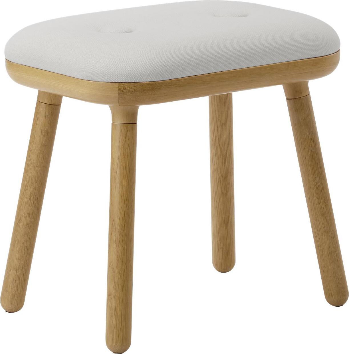 Stołek Paff 46,5 cm jasnoszary