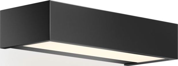 Lampa ścienna Box LED 2700K 25 cm czarny mat