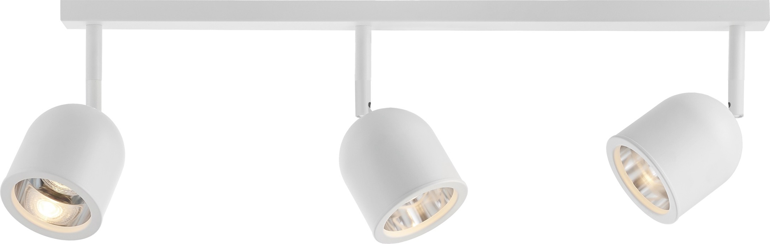 Kinkiet Spark 3 biały z łączeniem białym