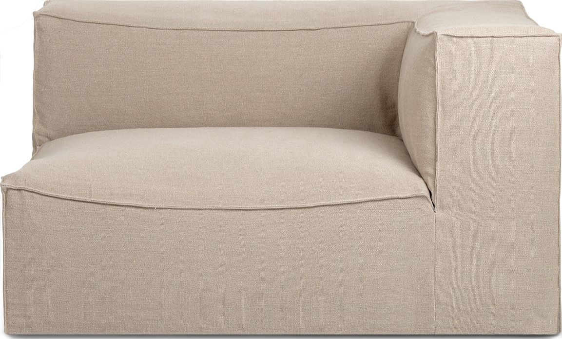 Narożnik prawostronny Catena Rich Linen 138 cm beżowy