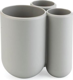 Kubek na szczoteczki do zębów Touch szary