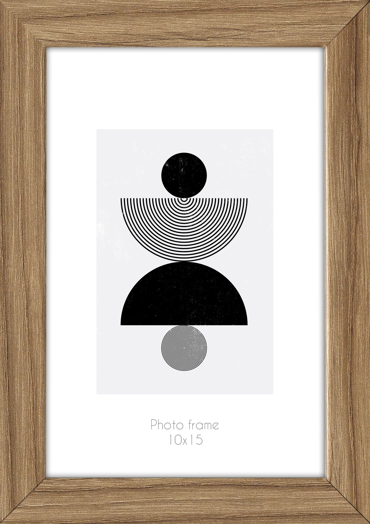 Ramka na zdjęcia Kyoto 10 x 15 cm brązowa