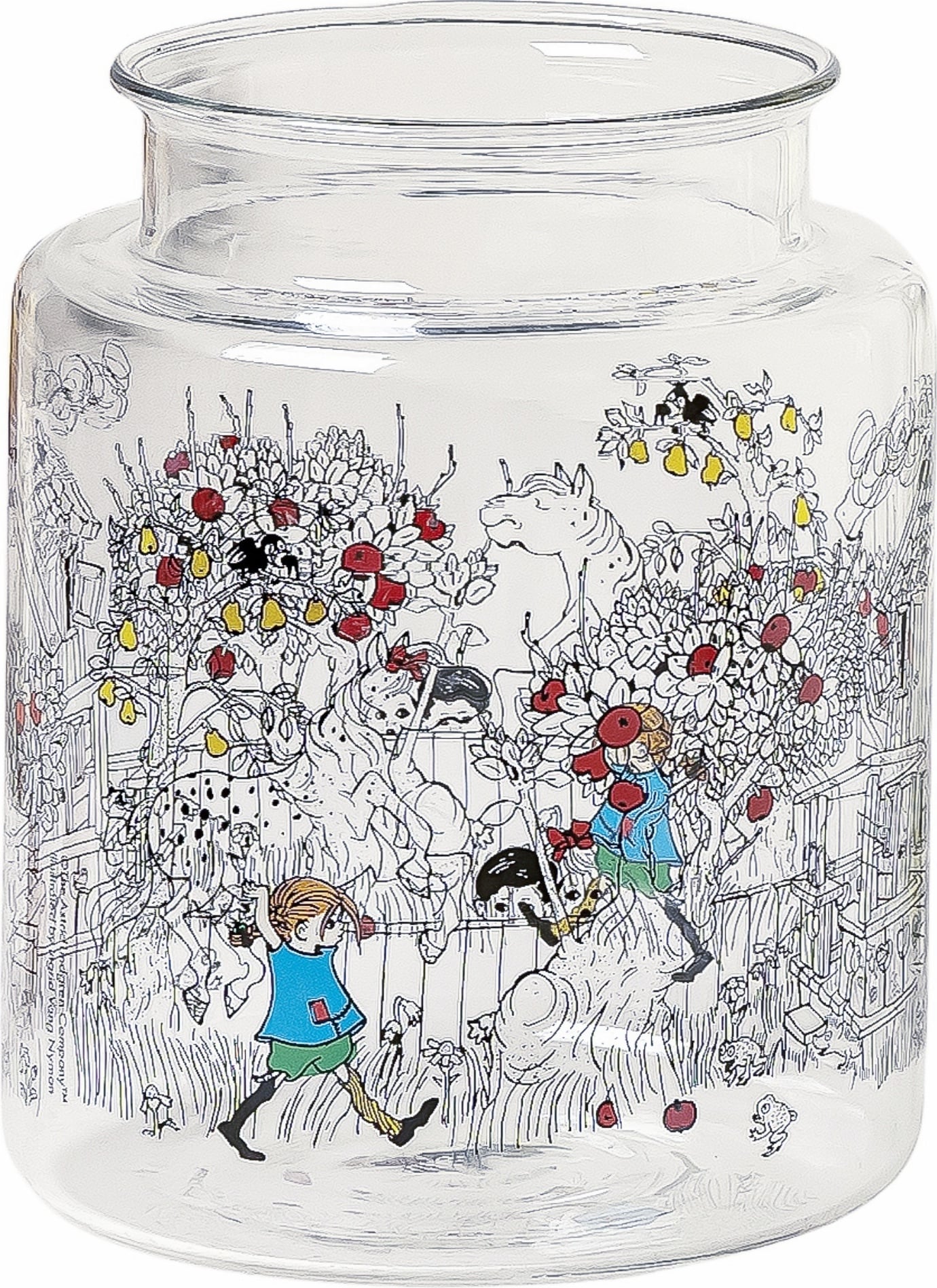 Słoik do przechowywania Muurla Pippi Pończoszanka The Way Home 2 l