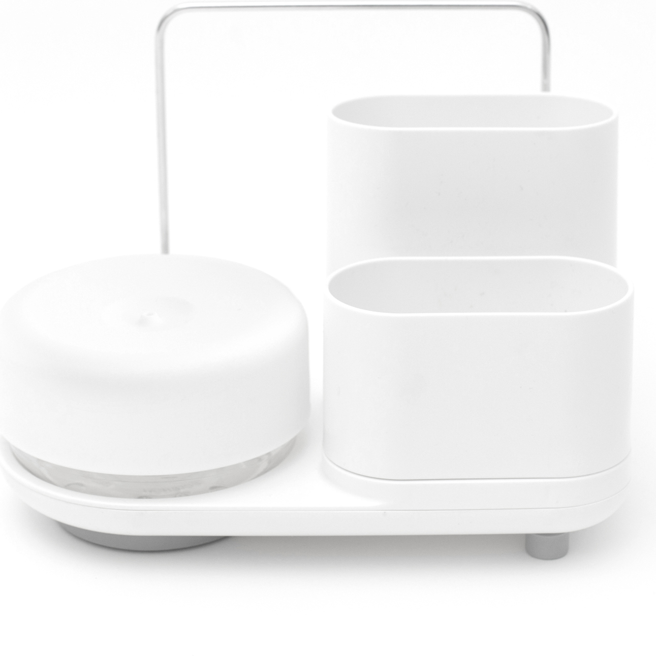 Organizer do zlewu Do Dish Caddy Plus biały 5 el.