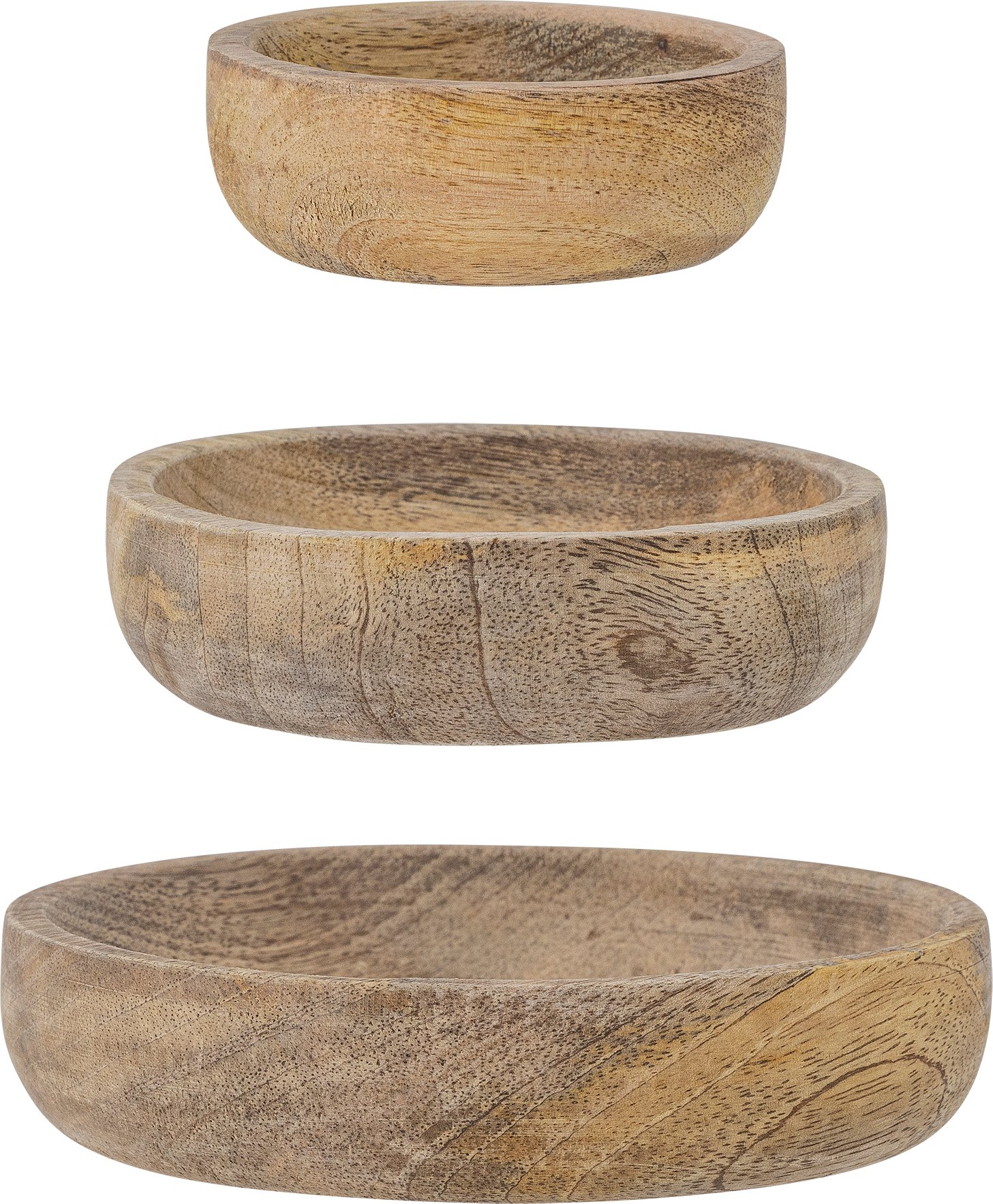 Miski Joana z drewna mango 3 szt.