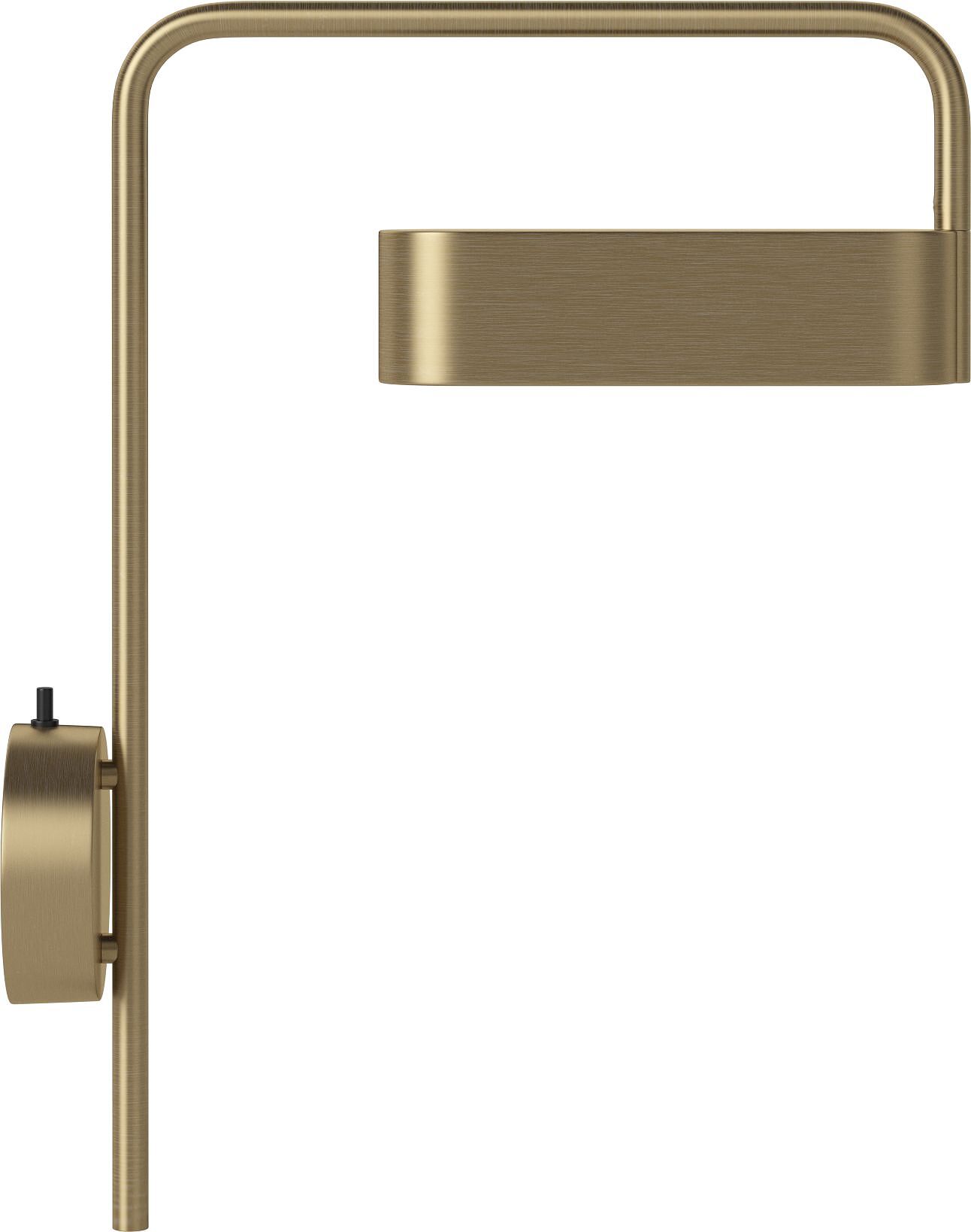 Kinkiet Scribe mosiądz