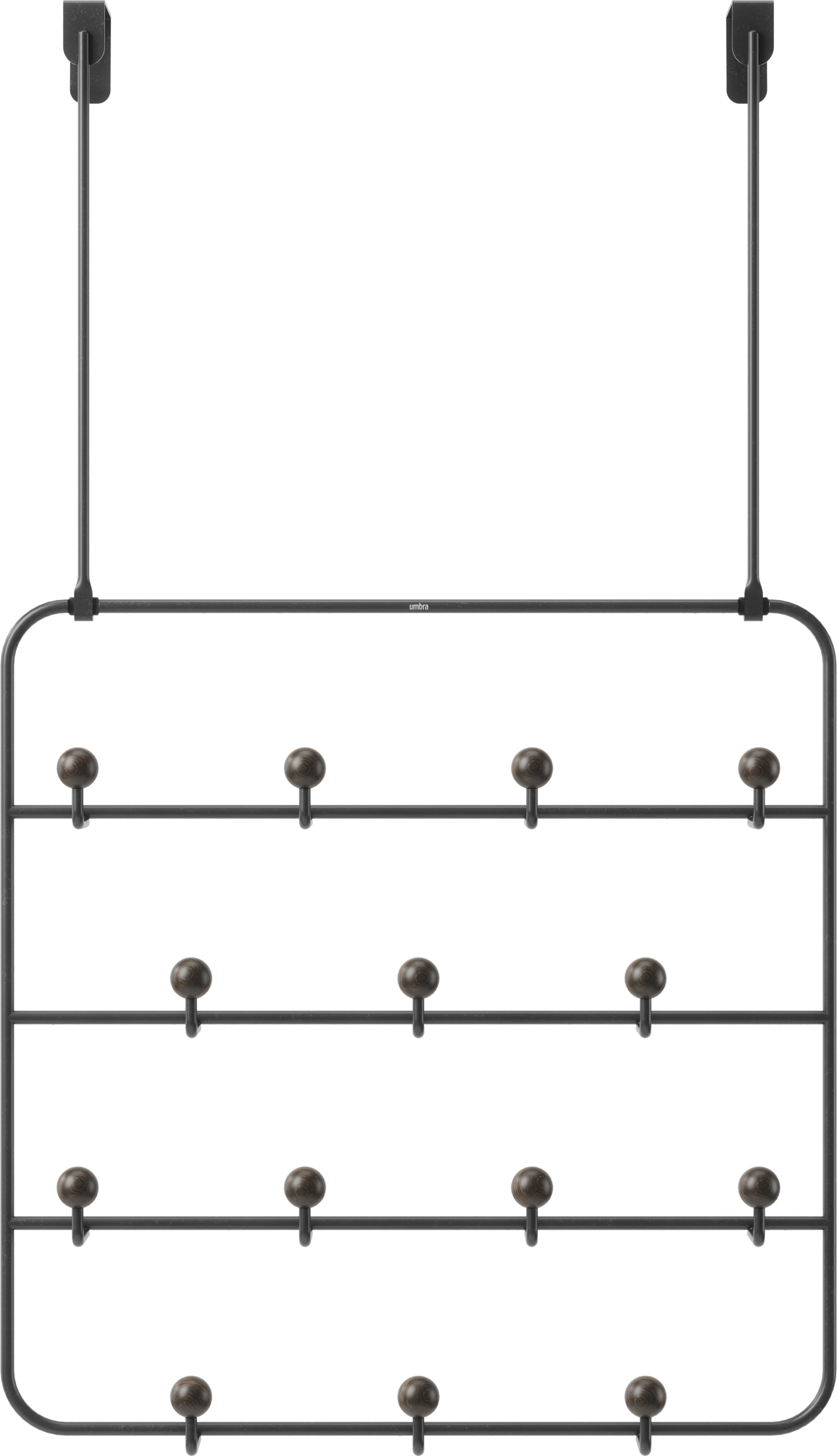 Wieszak na drzwi Estique czarny