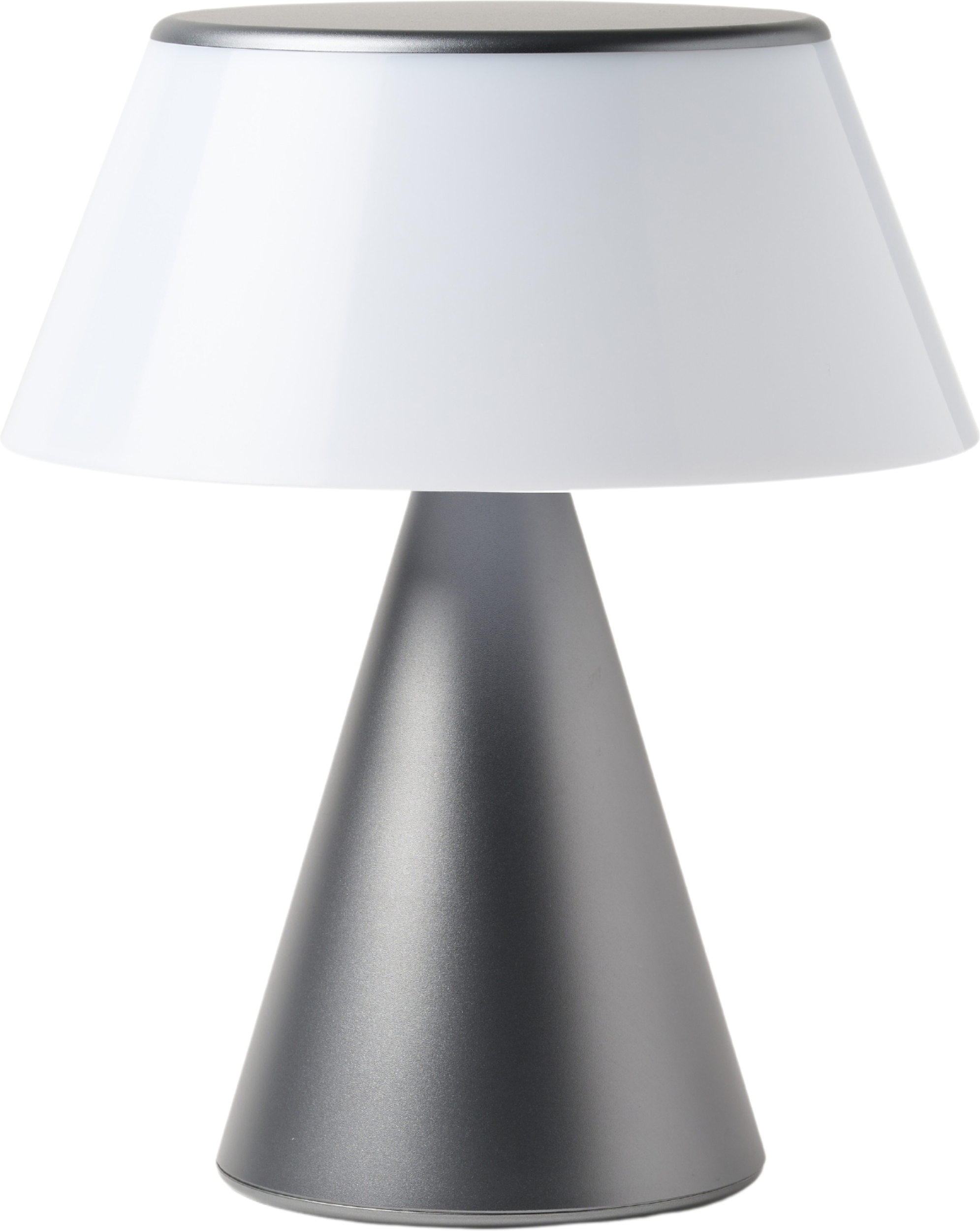 Lampa LED Luma XL ciemnosrebrna