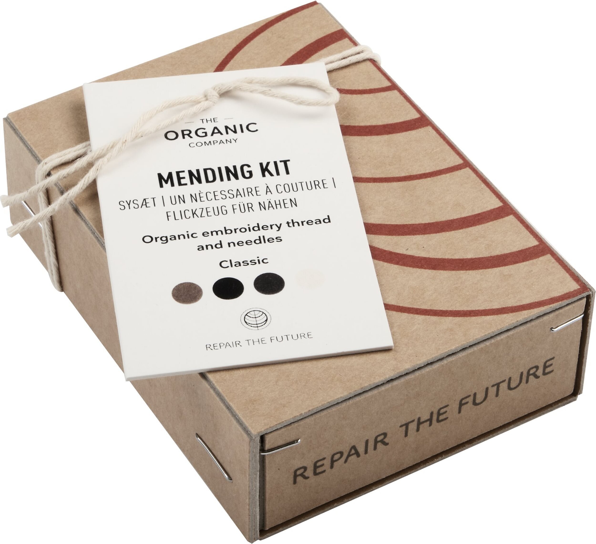 Zestaw naprawczy nici The Organic Company neutralne kolory