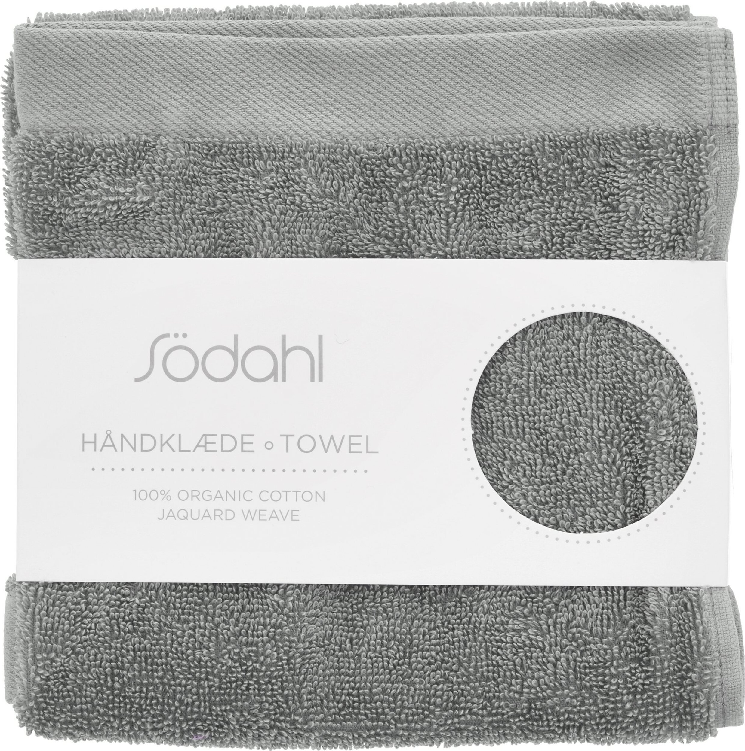 Ręcznik Comfort Organic II 40 x 60 cm kamienna szarość