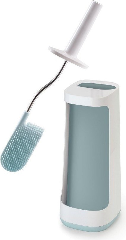 Szczotka do WC z przestrzenią na detergenty Flex miętowa
