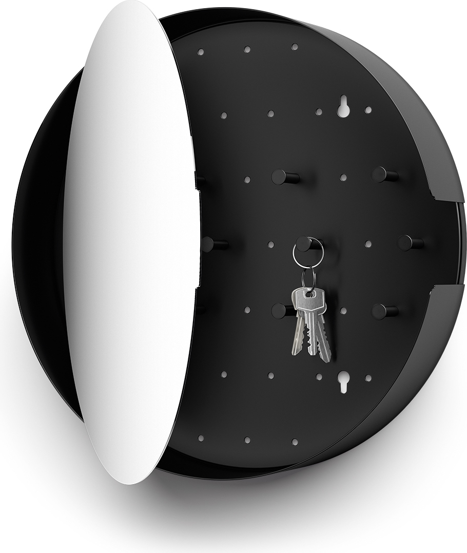 Szafka na klucze z lustrem Nolma