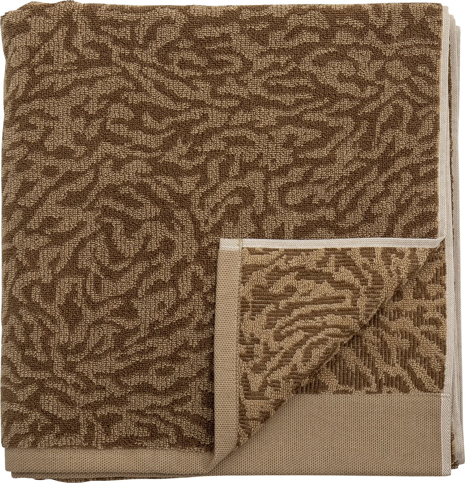 Ręcznik Kaysa 70 x 140 cm brązowy