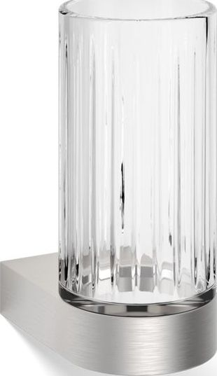 Kubek na szczoteczki do zębów Century karbowany stal ścienny