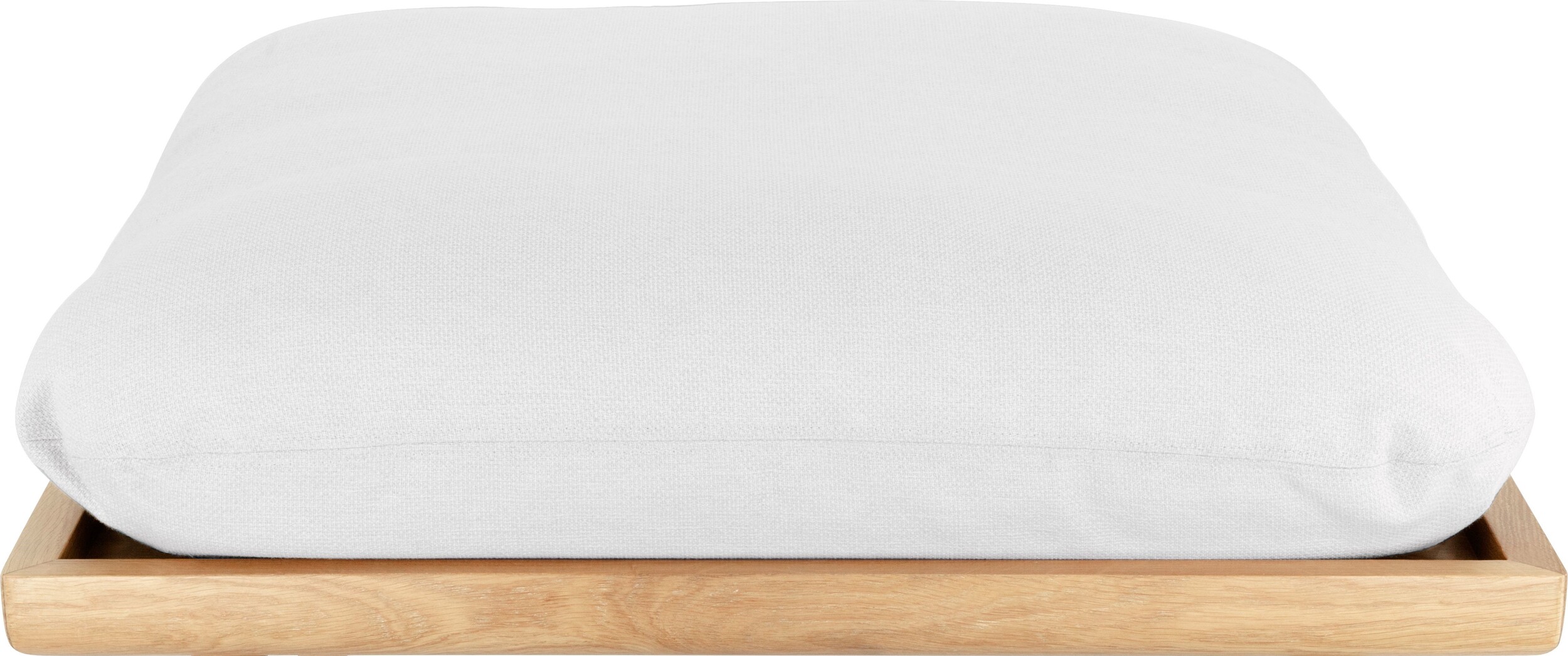 Poduszka do pufa Lounge Around Shuffle jasnoszara