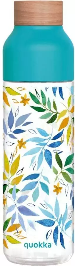 Butelka na wodę Quokka Ice 840 ml watercolor leaves