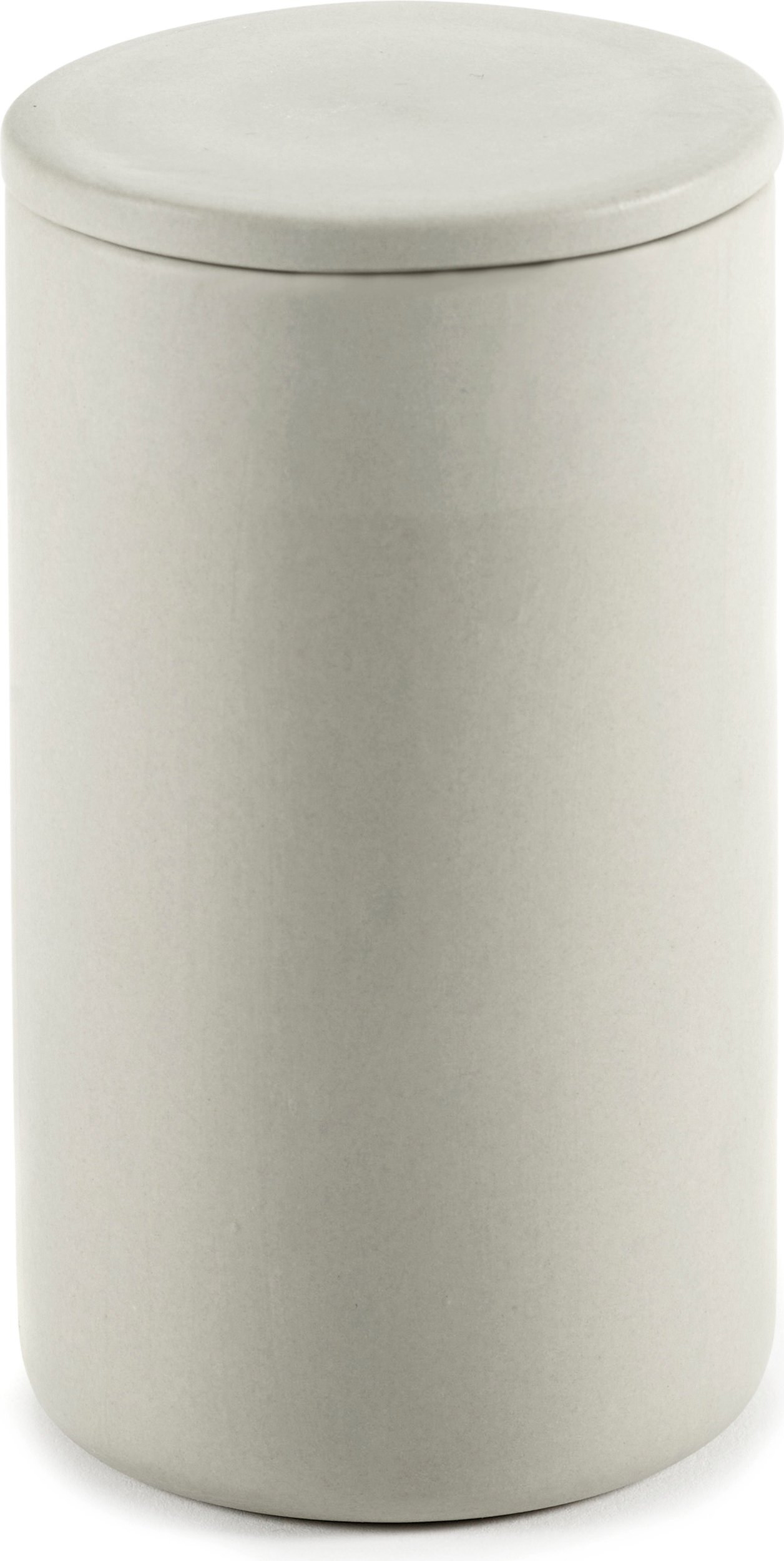 Pojemnik łazienkowy Cose okrągły 12,6 cm beżowy