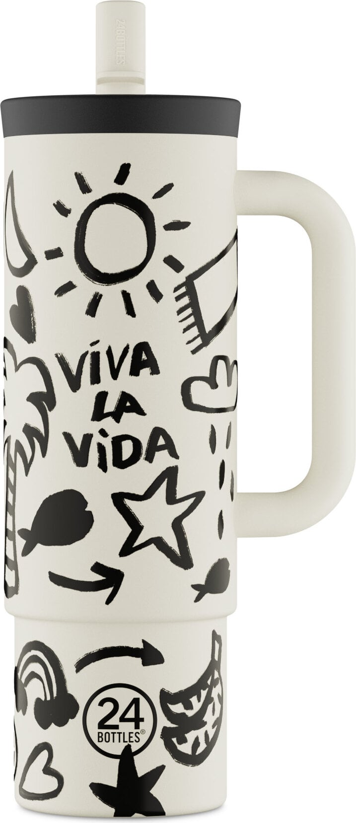 Kubek termiczny Straw Viva la Vida 800 ml