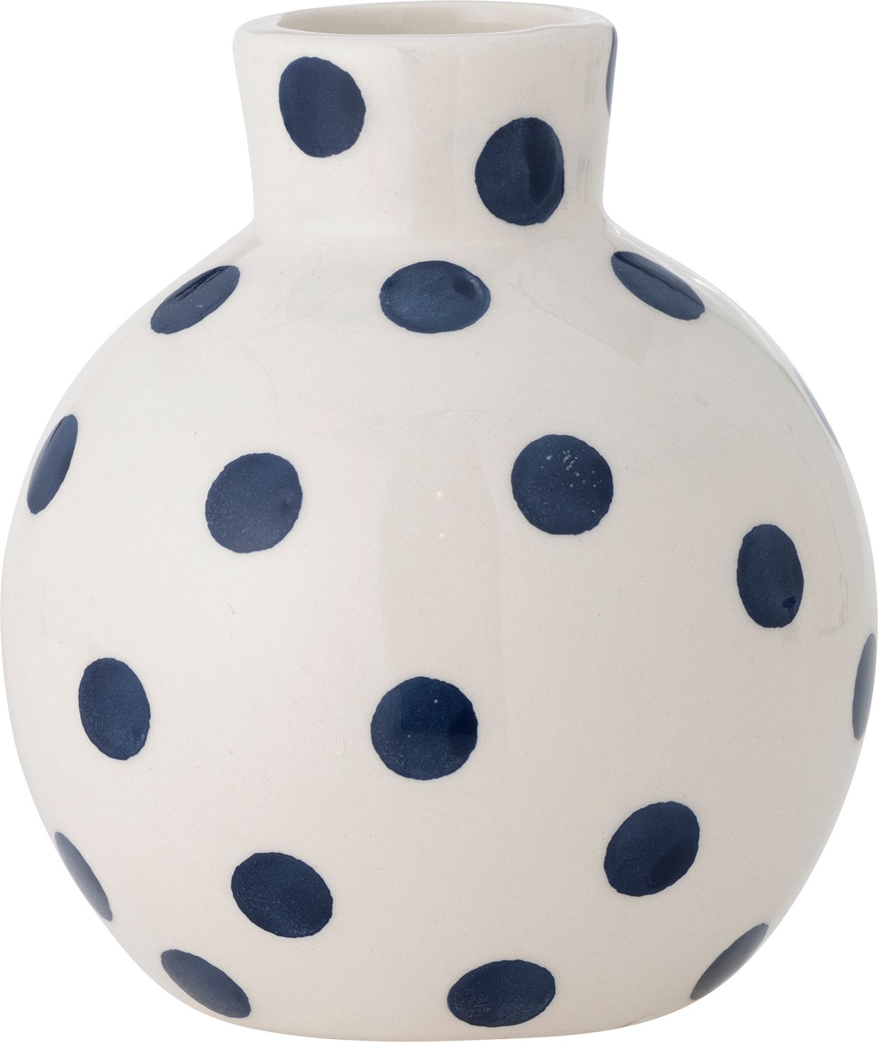 Wazon Fian 11 cm biało-niebieski