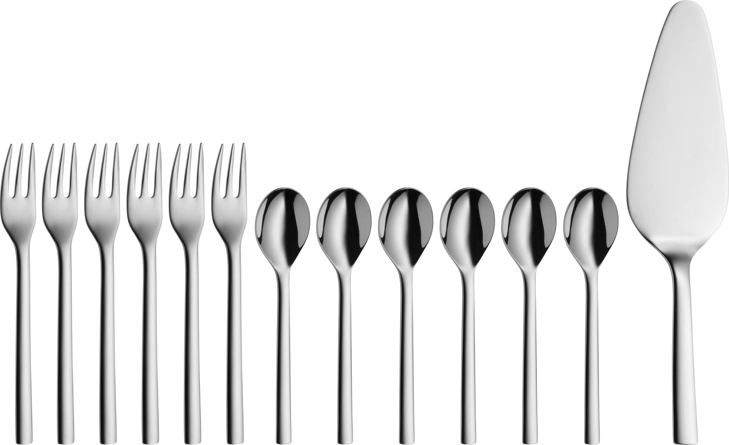 Sztućce do ciasta Nuova w zestawie 13 el.