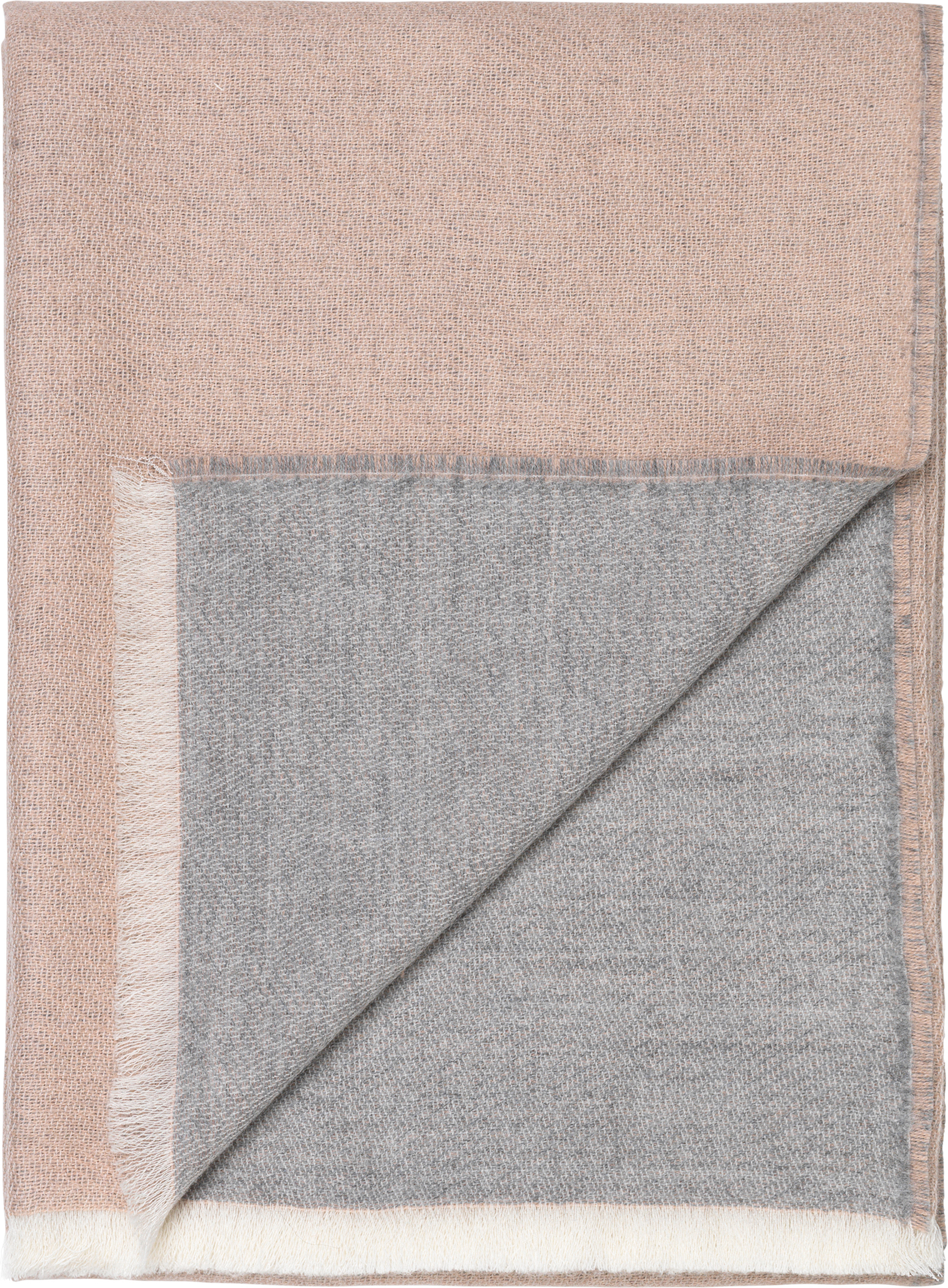 Koc Venice 130 x 190 cm beżowo-szary