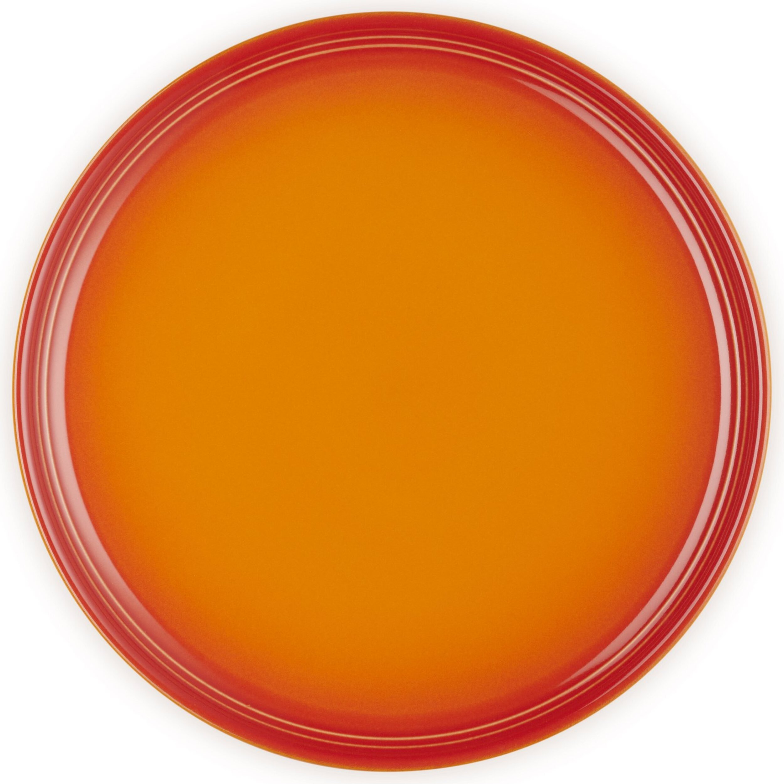 Talerz śniadaniowy Coupe 22 cm płomienny pomarańcz