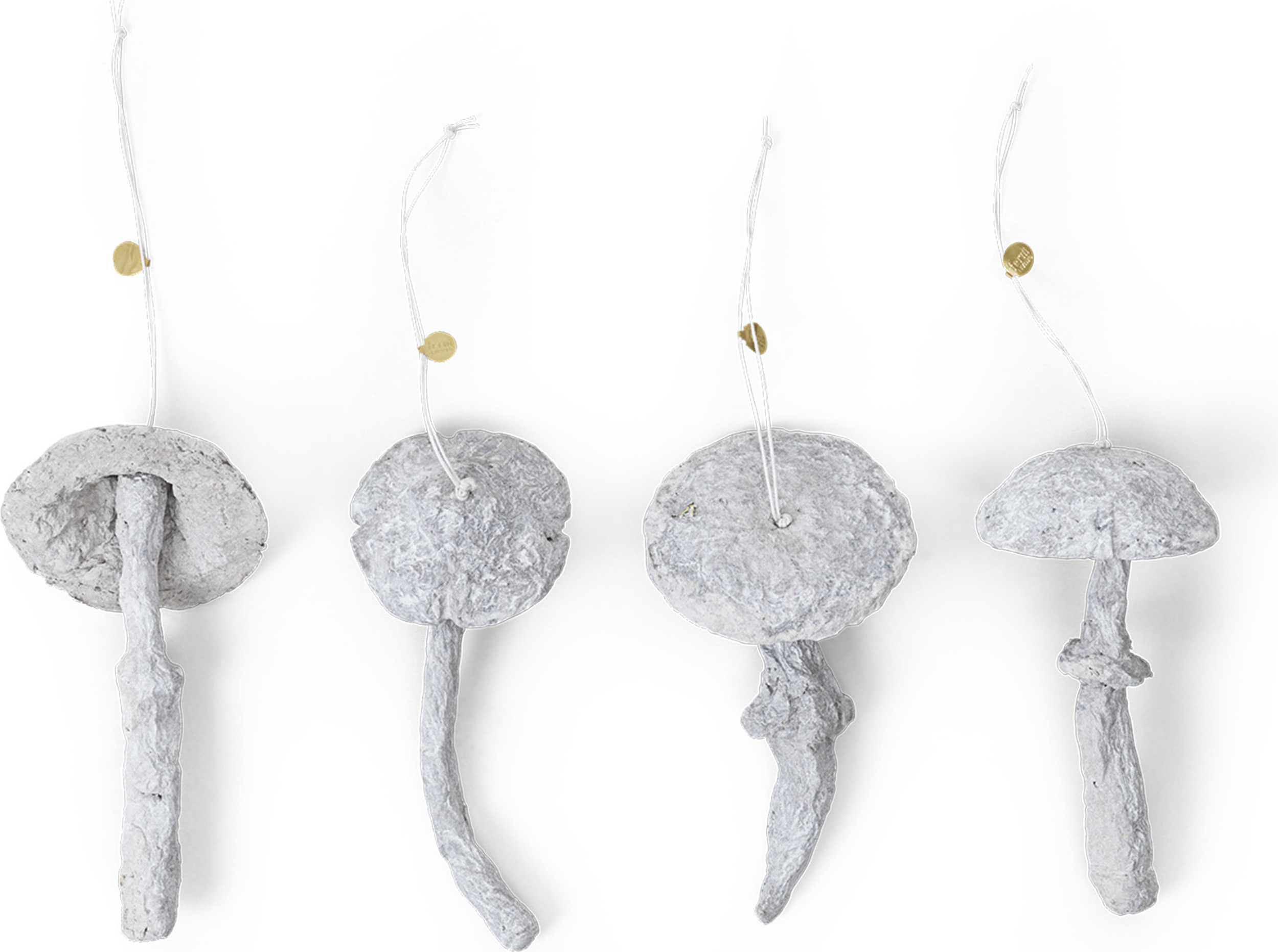 Dekoracje choinkowe Ferm Living grzyby 4 szt.