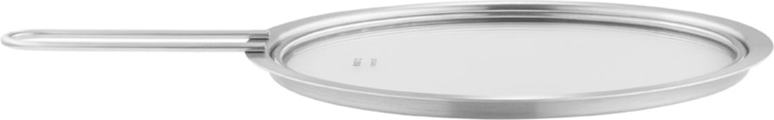 Pokrywka z rączką Eva Trio 20 cm szklana