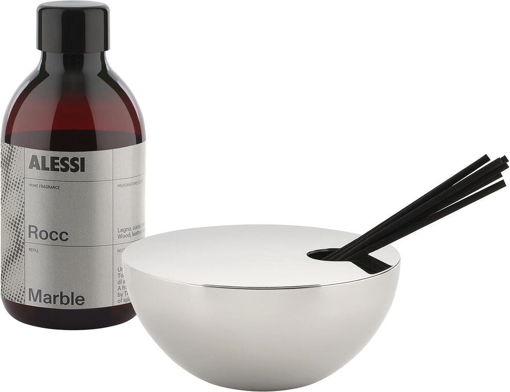 Dyfuzor z zapachem i patyczkami rattanowymi Rocc Marble