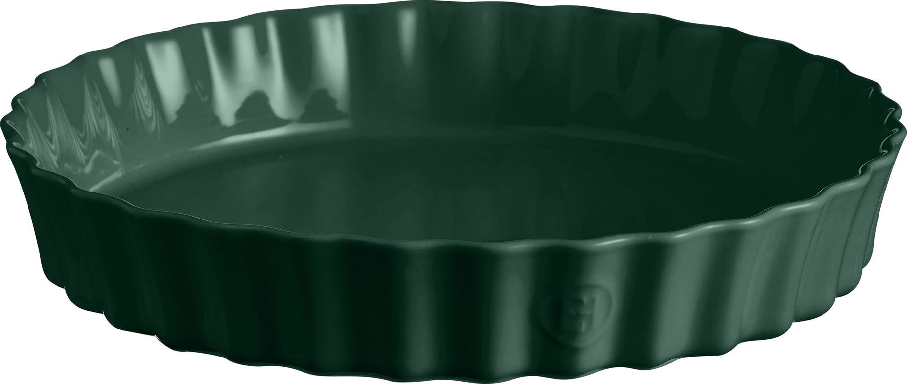 Forma do tarty ceramiczna Emile Henry głęboka 32 cm zielona