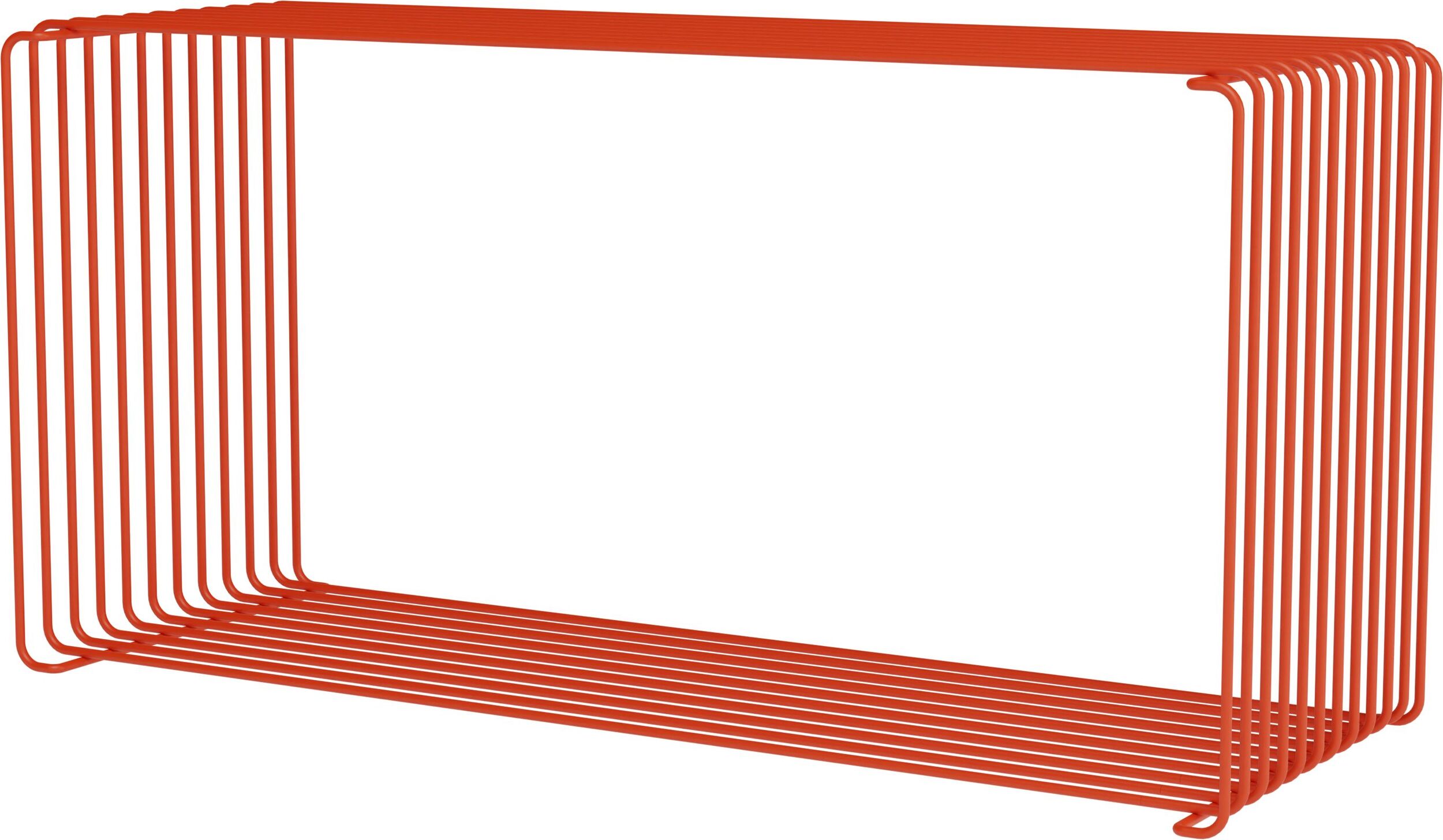 System modułowy Panton Wire 70 x 25,7 x 34,8 cm czerwony