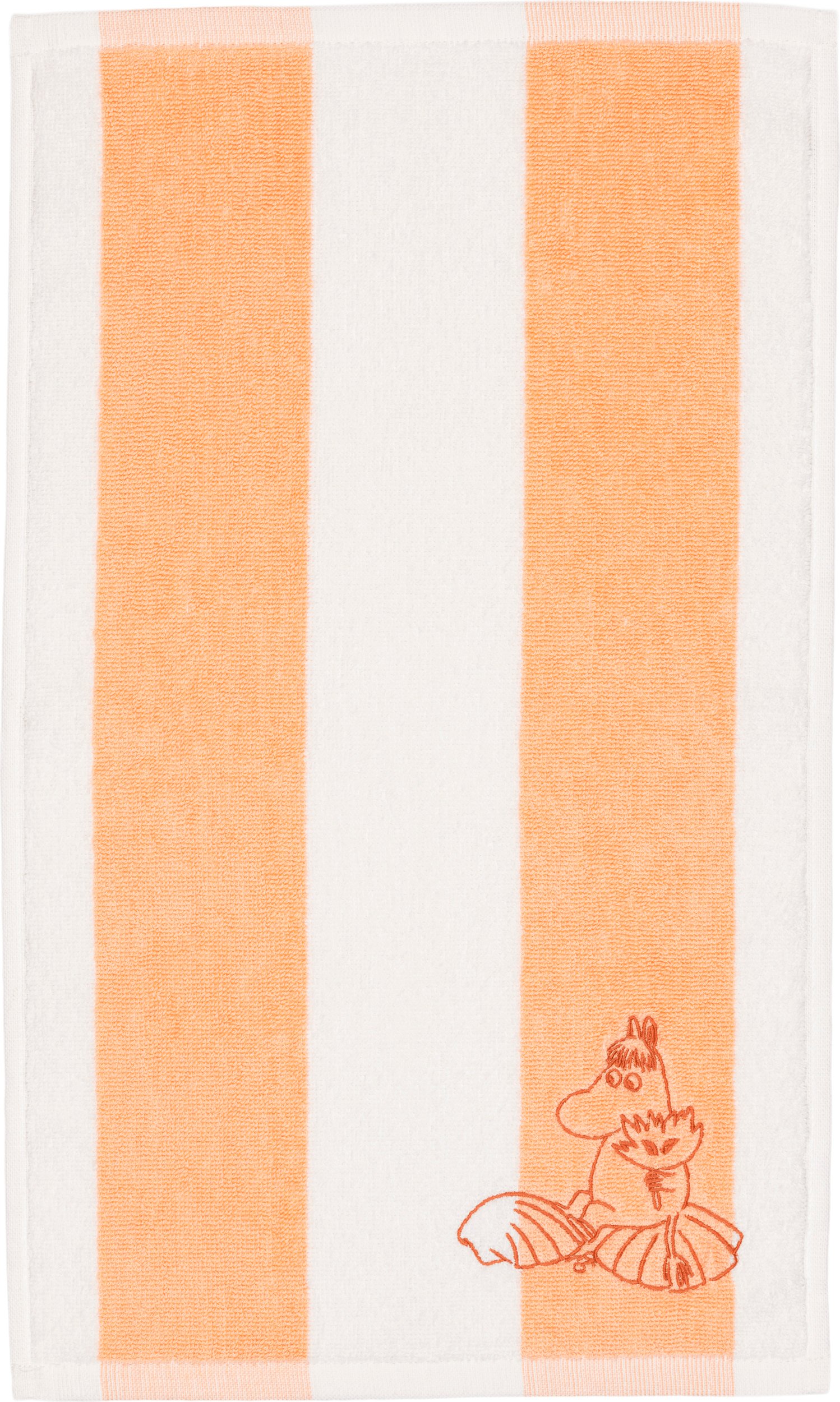 Ręcznik Arabia Finland Stripes Muminki Panna Migotka 30 x 50 cm brzoskwiniowy