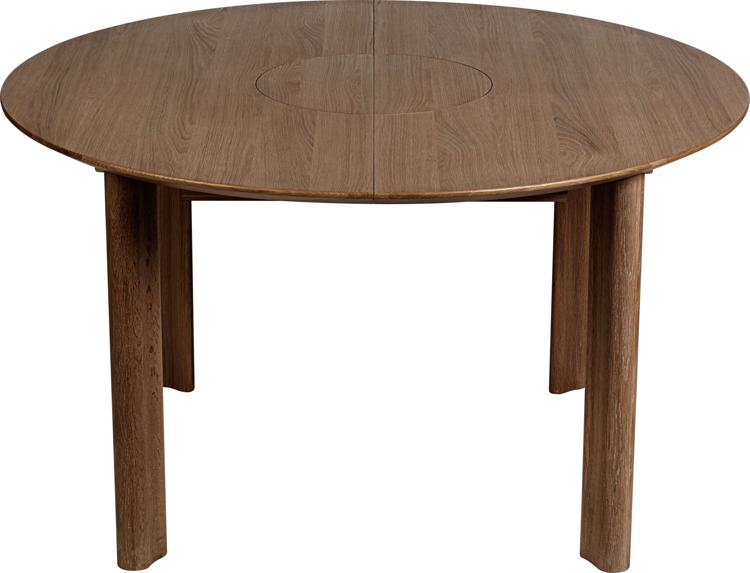 Stół rozkładany Comfort Circle ciemny dąb