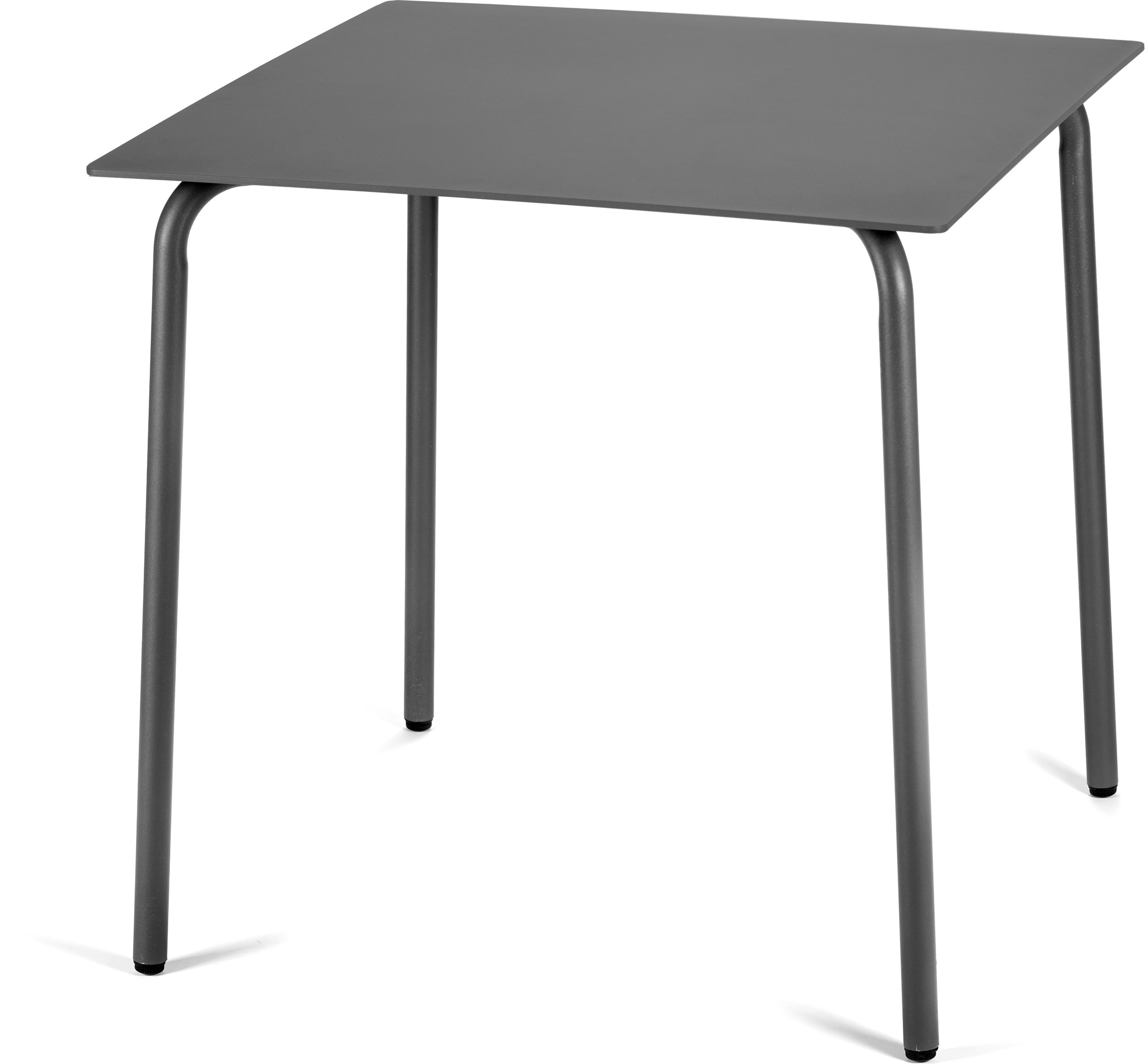 Stół ogrodowy August 75 x 75 cm czarny