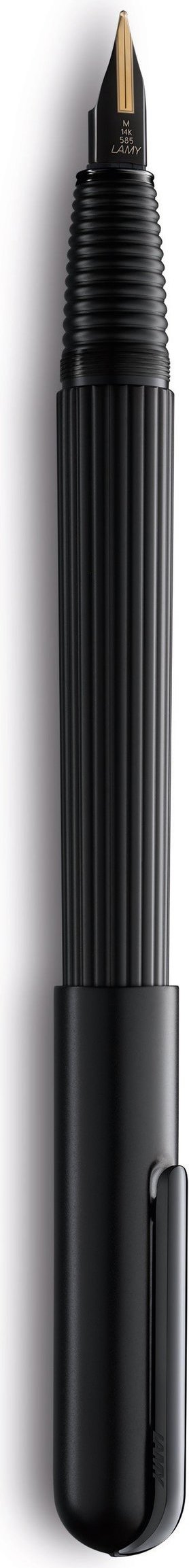 Pióro wieczne Imporium F czarny mat czarny polerowany klips