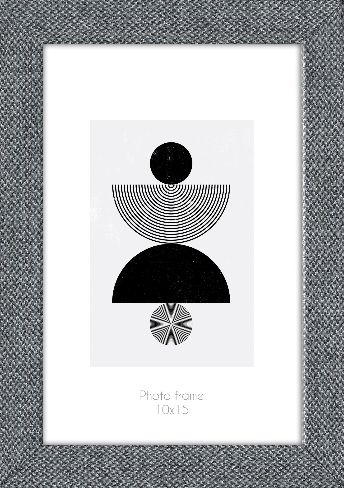 Ramka na zdjęcia Kyoto 10 x 15 cm szara